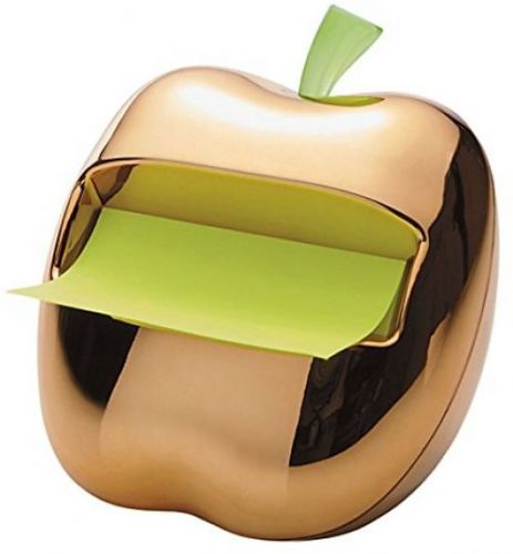 Post-It Gold Apple Pop-Up Note Dispenser For 3 X 3-Inch Notes, Includes 1 Can...