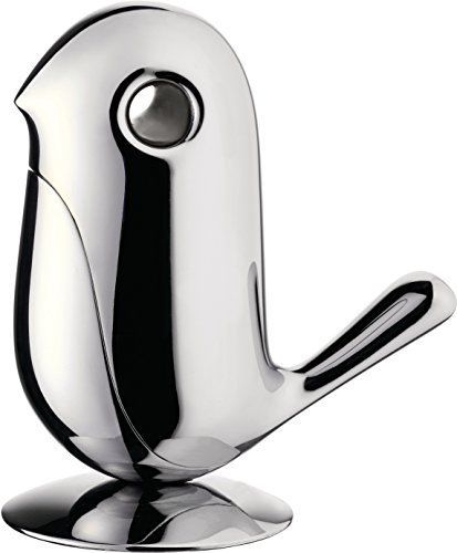 Alessi &#034;Chip&#034; Magnetic Paper Clip Holder In Chrome Plated Zamak