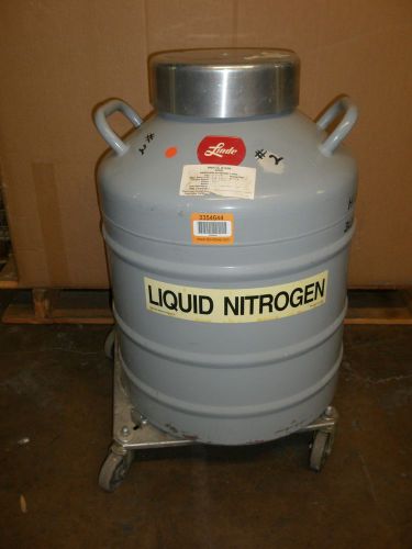 LINDE LR30 LIQUID NITROGEN STORAGE CONTAINER TANK CRYOGENIC