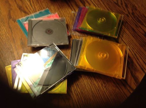 LARGE LOT OF SLIM AND STANDARD DVD CASES