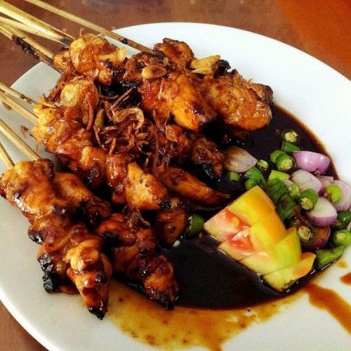 Resep Sate Daging Kambing indonesian food