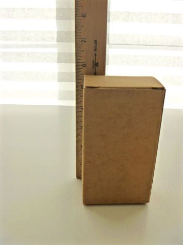 Kraft Reverse Tuck Folding Carton 3&#034; x 2&#034; x 5 1/4&#034; (Qty.245)