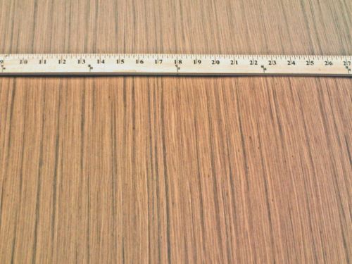 Teak composite wood veneer sheet 24&#034; x 48&#034; with paper backer 1/40th&#034; thickness for sale