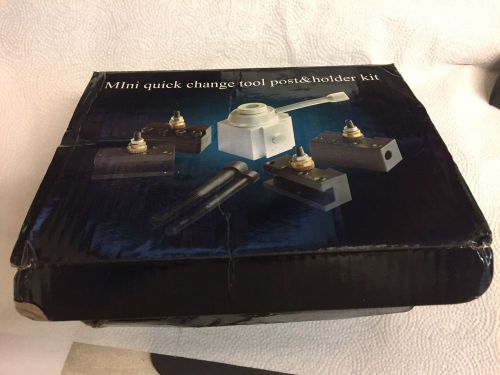 Mini Quick Change Tool Post &amp; Holder Kit (Never Really Used)