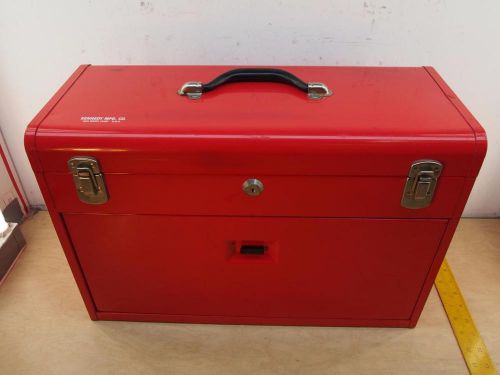 Kennedy 520R Red 7 Drawer 20&#034; Machinist Chest Gunsmith Mechanic Tool Box 520 USA