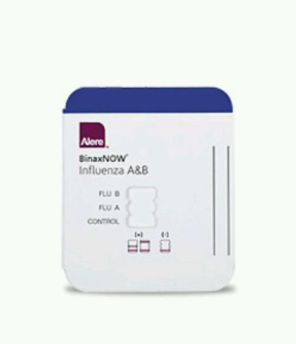 New Binaxnow Influenza A&amp;B Test 22/BX. Expiration Date is 02/2018