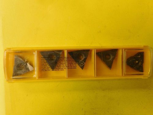 5 NEW KENNAMETAL TOP NOTCH SOLID CARBIDE INSERTS DWG 244406R01