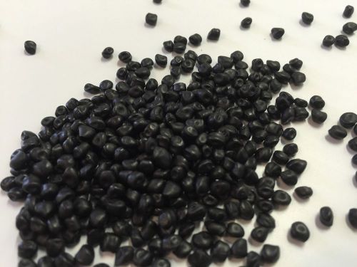 VIRGIN BLACK  ABS Plastic Pellets Resin Material 50 Lbs Injection Molding