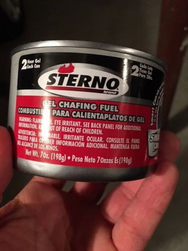 Sterno Brand Cooking Fuel 2 Hours 7 OZ