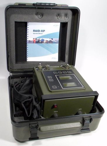 Bruker raid-xp chemical/radiological detector ion mobility spectrometer for sale