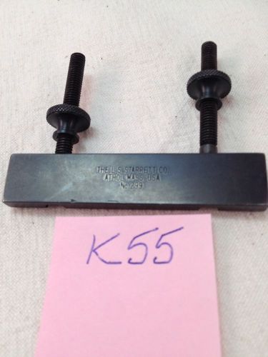 1 L. S. STARRETT No. 299 RULER CLAMP. BLADE CLAMP. RULE GREAT CONDITION.  (K55)
