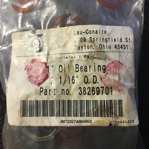 NEW OLD STOCK  Lau 38269701 1&#034; Oil Bearing 2 1/16&#034; O.D