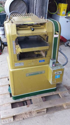 Powermatic 100 planer 3ph 3 hp 12 for sale