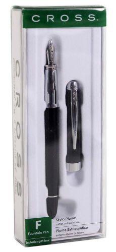 Cross Aventura AT0156-1MS Onyx Black Fountain Pen Medium Nib