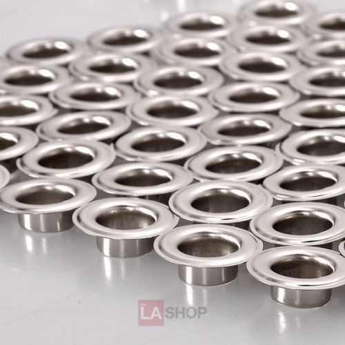 3/8&#034; #2 nickel grommets and washers 1000 package ii 26749 for sale