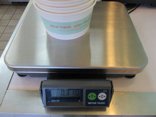 Mettler toledo viva scale 3111-000 15lb x 0.005lb with tower and base display for sale