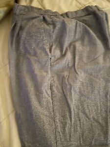 Bragged Men’s Size 40” Men’s Chef Pants 100% Cotton