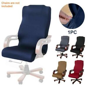 Decorative Modern Simplism Office Chair Cover High Back Computer Seat Protective