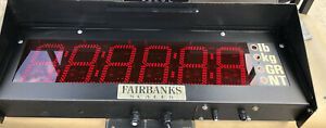 Fairbanks scales remote display. 1605
