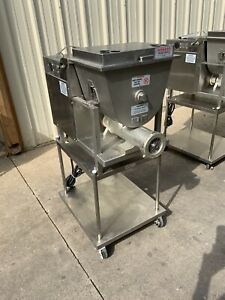 2018 Hollymatic Mini-matic commercial meat grinder on casters minimatic butcher