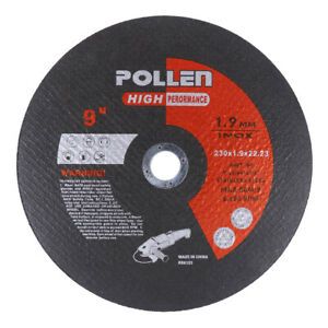 10 Pack 9 Inch Aluminium Oxide Cut Off Wheels Flap Sanding Disc Grinding Wheels