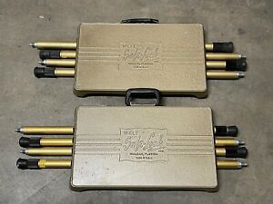 2 Sets - WELT SAFE-LOCK PROFESSIONAL PROJECT-O- STAND TABLE, ADJUSTABLE HEIGHT