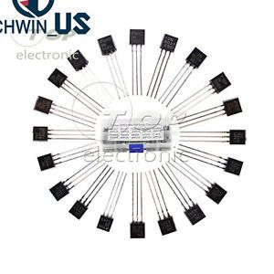Transistor 2N2222 2N7000 2N2907 2N3904 2N3906 2N5401 2N5457 2N5551 TO-92 L3US