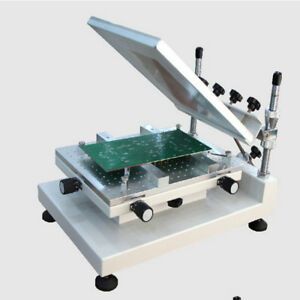 Manual High Precision Screen Printer Solder Cream Print Silkscreen Machine