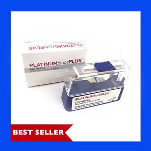 Low Profile Coated Disposable Microtome Blades (50 a Box) Platinum Blade Plus