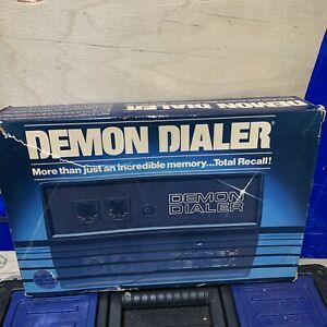 Vintage Demon Dialer 176T/1982 Zoom Telephonics/Never Used/New in Box