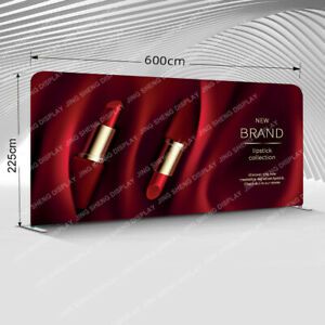 20ft Custom Portable Backdrop Wall Trade Show Display Pop Up Stand Booth Sign