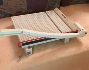 Boston 2612 Paper Cutter 12&#034; Trimmer Heavy Duty Guillotine USA