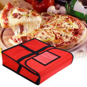 11 Inches Pizza Delivery Bag Portable Case Wear Resistant Insulated Food Storage