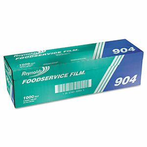 Reynolds Wrap Pvc Film Roll with Cutter Box, 18&#034; X 1000 Ft, Clear 904