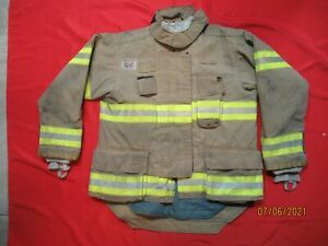 MFG. 2011 MORNING PRIDE 44 x 29/35 DRD Firefighter Turnout Bunker JACKET FIRE