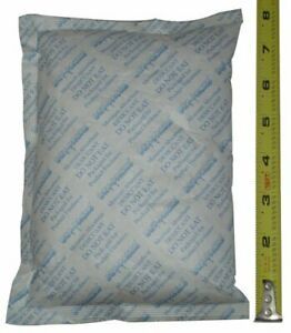 Dry-Packs Industries Silica Gel in Tyvek Rechargeable Dehumidifier Absorbs Mo...