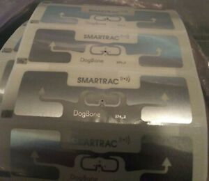 SMARTRAC DOGBONE RFID  WET INLAY - LOT OF 125-(MONZA 4D)