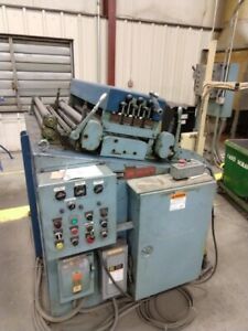 EGAN PRESSPARTNER 36&#034; WIDE POWERED 5 ROLL STRAIGHTNER