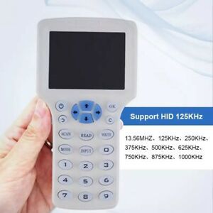 English 10 IC/ID Frequency RFID Access Control Card Reader NFC Encryption