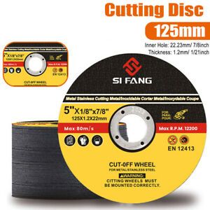 20pieces Metal Cutting Wheels 5 Inch Stainless Steel Angle Grinder Cutting Discs