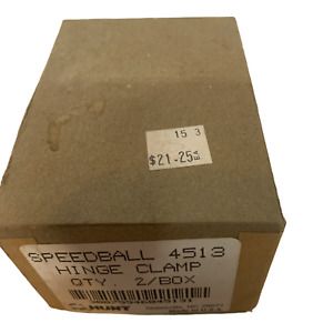 Hinge Clamp for Screen Printing Speed Ball 4513 All Metal with Wingnuts Used