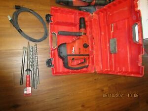 Hilti TE 60 ATC/AVR sds-max  115v/ac hammer / chipping w/ bits kit COMBO (1025)