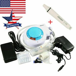 Dental Ultrasonic Scaler Teeth Clean Compatible EMS &amp; Extra Handpiece