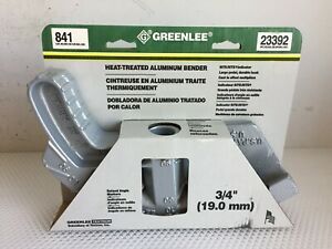 GREENLEE 841 3/4&#034; ALUMINUM HAND BENDER...3