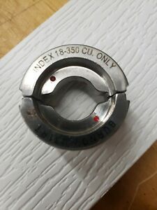 BURNDY Stainless Steel SS U31RT U Crimping Die Red INDEX 18 Red 350 copper