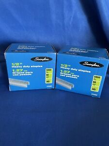 (2) Swingline 1/2&#034; Heavy Duty Staples ~ #79293