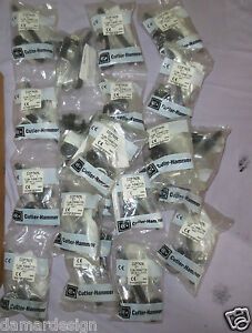 NEW Lot of 20 CUTLER-HAMMER Gray Flush Push Button RESET E22P7N29L BARGAIN PRICE