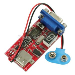 VGA Signal Generator LCD Tester 15 Signal Output USB Battery Power Supply
