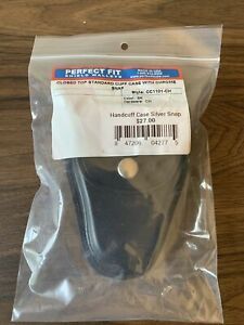 Perfect Fit Closed Top Standard Cuff Case Chrome Snap