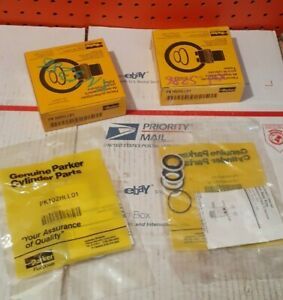 NEW  Parker  PK102HLL01  1&#034; BUNAN PISTON SEAL KIT   LOT OF 2   Fast Shipping